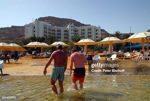 Strand und Hotel, Totes Meer, Israel, Naher Osten, Asien, Wüste, Reise, BB, DIG; P.-Nr.: 610/2008, ;