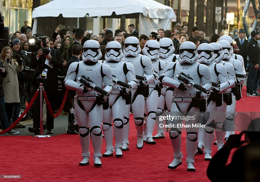 Premiere Of Walt Disney Pictures And Lucasfilm's "Star Wars: The Force Awakens" - Arrivals