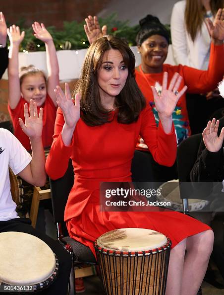 The Duchess Of Cambridge Attends The Anna Freud Centre Family School Christmas Party The Duchess Of Cambridge Attends The Anna Freud Centre Family School Christmas Party