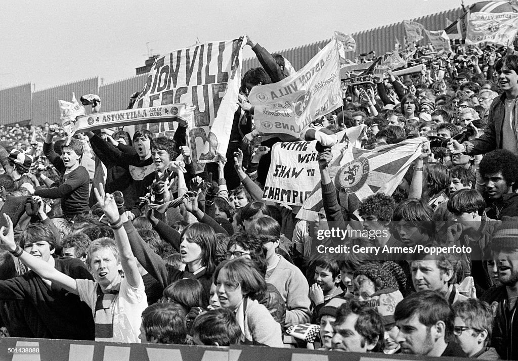 Arsenal v Aston Villa  -  Aston Villa Win The Championship