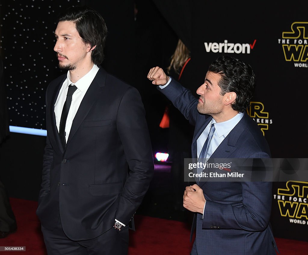 Premiere Of Walt Disney Pictures And Lucasfilm's "Star Wars: The Force Awakens" - Arrivals