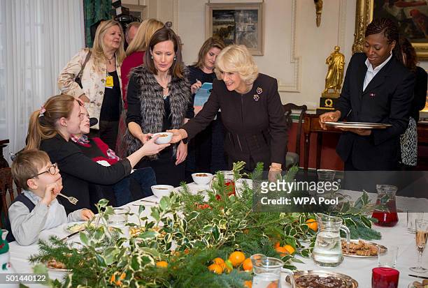 Camilla, Duchess of Cornwall, patron of the Helen & Douglas House and The London Taxidrivers' Fund invites underprivileged children from both...