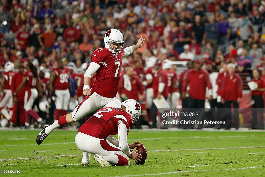 Minnesota Vikings v Arizona Cardinals