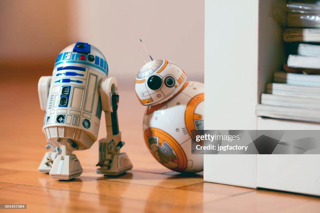 BB-8 and R2D2