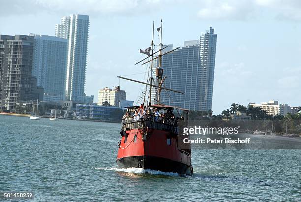 Piratenschiff, Miami, Bundesstaat Florida, USA, Nordamerika, Amerika, Boot, Schiff, Reise, BB, DIG; P.-Nr.: 1905/2009, ;