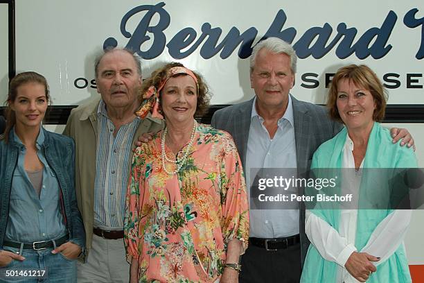 Yvonne Catterfeld , Lambert Hamel , Gila von Weitershausen , Peter Sattmann , Dora Heldt , Dreharbeiten zum ZDF-Dora Heldt-Film "Herzlichen...