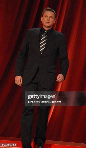 Axel Bulthaupt, ARD-Benefiz-Show "Jose Carreras Gala 2006" , "Neue Leipziger Messehalle", Leipzig, Sachsen, Deutschland, Europa, Auftritt, Bühne,...