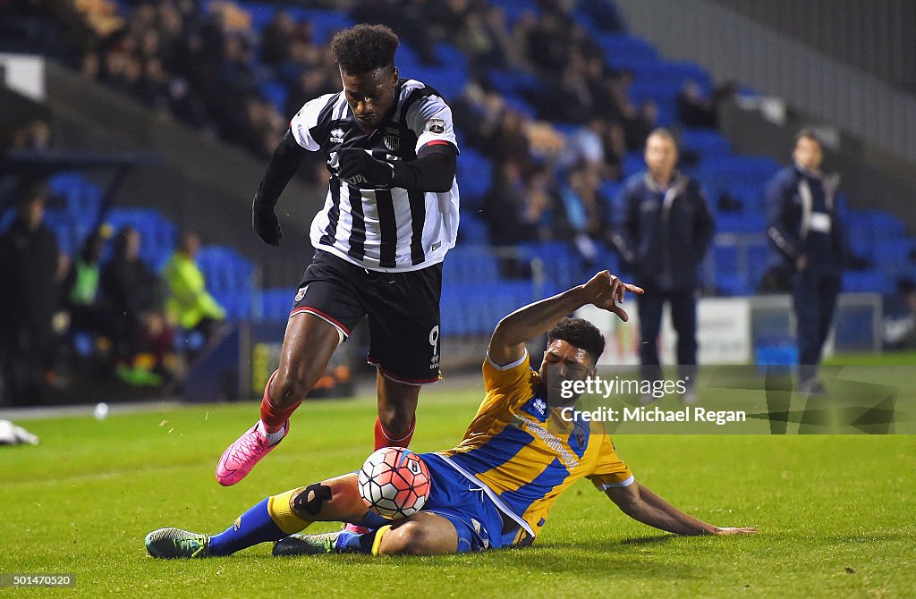 Shrewsbury Town v Grimsby Town - The Emirates FA Cup Second Round Replay
