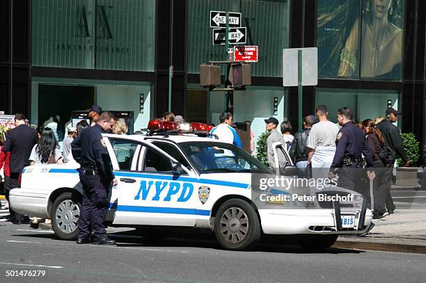 Polizei-Auto , Manhattan, New York, USA, Amerika, Reise, BB, DIG; P.-Nr.: 741/2006, ;