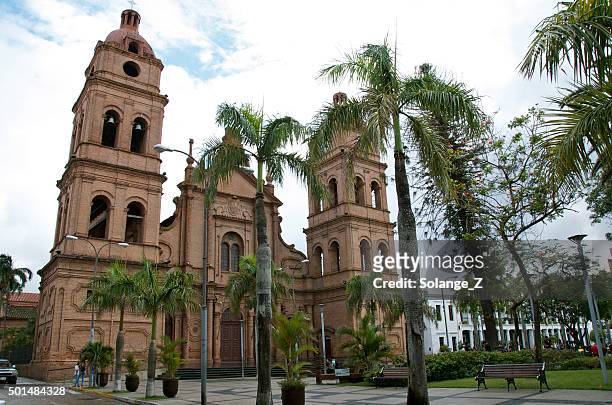 a catedral basílica de san lorenzo - santa cruz de la sierra bolivia - fotografias e filmes do acervo
