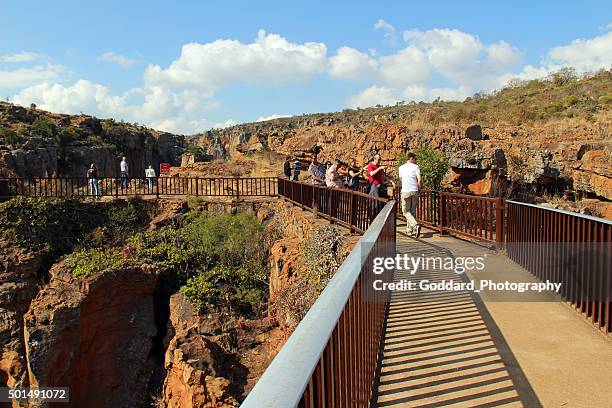 south africa: bourke's luck potholes - blyde river canyon stock pictures, royalty-free photos & images