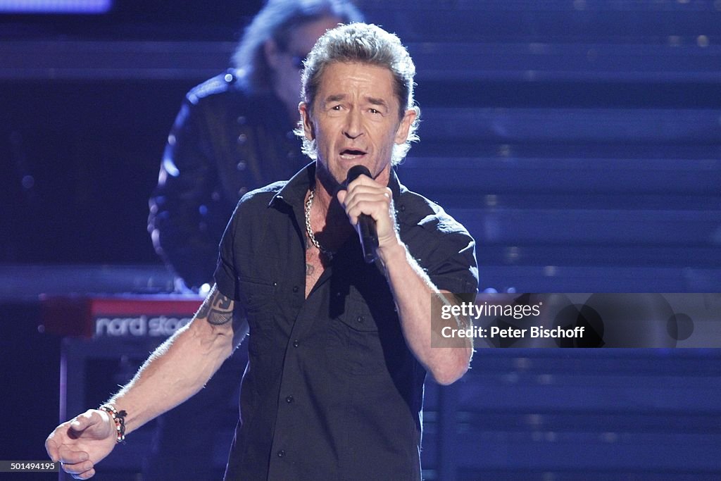 Peter Maffay, ZDF-Musikshow "Willkommen bei Carmen Nebel", Esperantohalle, Fulda, He