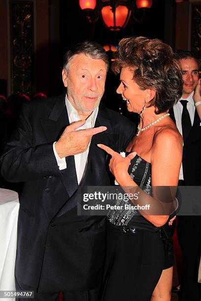 Günter Lamprecht, Liane Wirzberger , 22. "Hessischer Film- und Kinopreis" 2012, Alte Oper, Frankfurt, Hessen, Deutschland, Europa, Foyer, Filmpreis,...