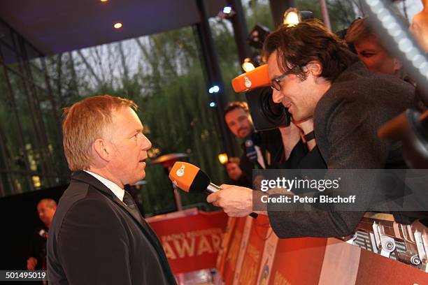 Johannes B.Kerner , 16. "Radio Regenbogen-Award"-Preis-Verleihung, "Confertainment Center", "Europa Park", Rust bei Freiburg, Baden-Württemberg,...