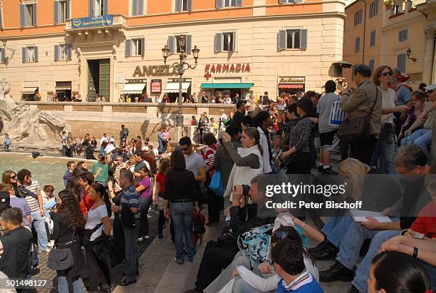 Trevi-Brunnen , Rom, Italien, Europa, Reise, BB, DIG; P.-Nr.: 611/2008, ;