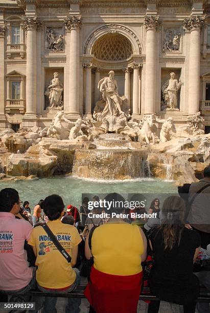 Trevi-Brunnen , Rom, Italien, Europa, Reise, BB, DIG; P.-Nr.: 611/2008, ;