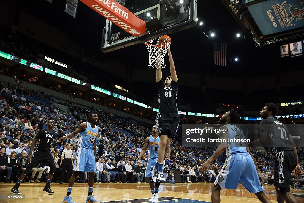 Denver Nuggets v Minnesota Timberwolves