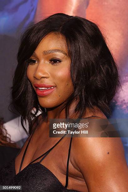 Tennis champion Serena Williams attends the 2015 Sports Illustrated Sportsperson Of The Year Ceremony at Pier Sixty at Chelsea Piers on December 15,...