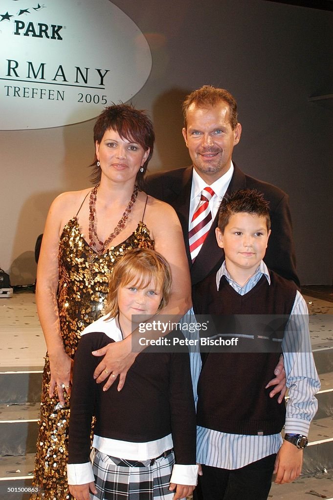 Ralf Klemmer , Ehefrau Ines Kuba Klemmer und Kinder Max und Paulina