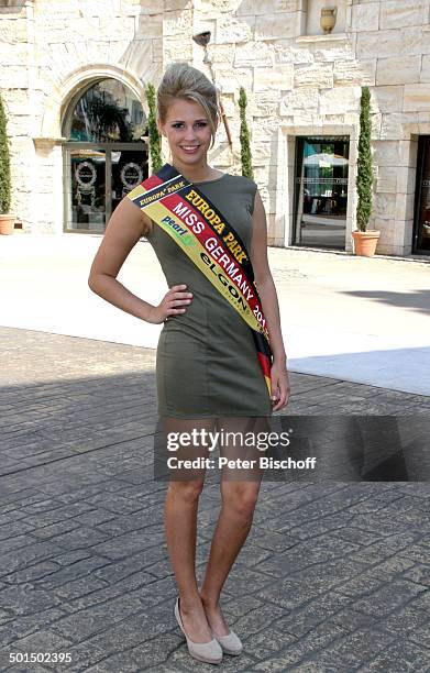 Caroline Noeding , "Das große Miss Germany-Treffen", Piazza vom "Hotel Colosseo", "Europa-Park", Rust, Baden-Württemberg, Deutschland, Europa,...