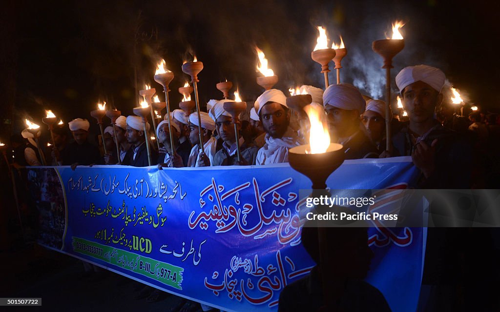 Pakistani students,teachers and civil society activists...