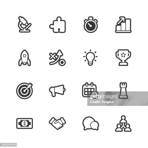 illustrazioni stock, clip art, cartoni animati e icone di tendenza di icone del marketing-normale profilo - rocket emoji