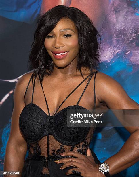 Serena Williams attends the 2015 Sports Illustrated Sportsperson Of The Year Ceremony at Pier Sixty at Chelsea Piers on December 15, 2015 in New York...