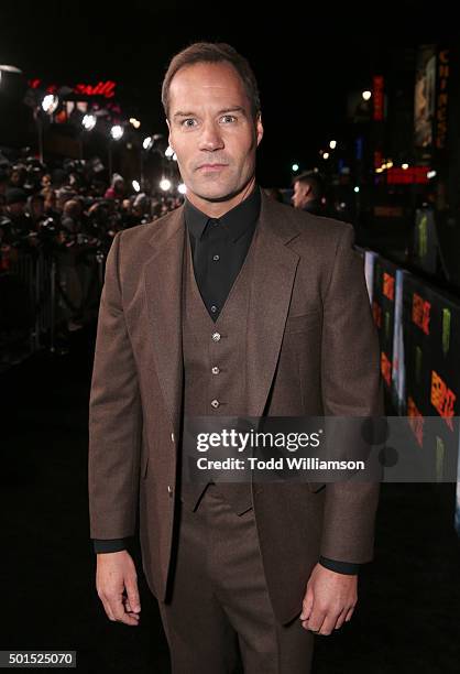 Bojesse Christopher attends the premiere Of Warner Bros. Pictures And Alcon Entertainment's "Point Break" at TCL Chinese Theatre on December 15, 2015...