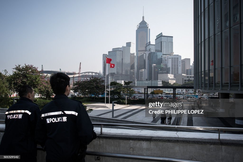 HONG KONG-POLITICS-COPYRIGHT-DEMOCRACY