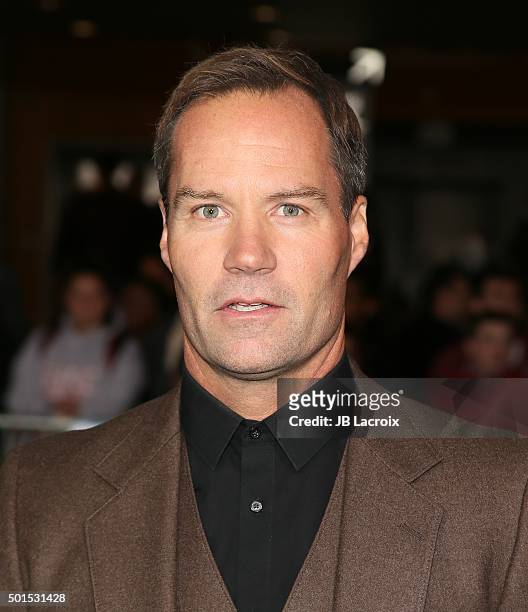 Bojesse Christopher attends the premiere Of Warner Bros. Pictures And Alcon Entertainment's 'Point Break' at TCL Chinese Theatre on December 15, 2015...