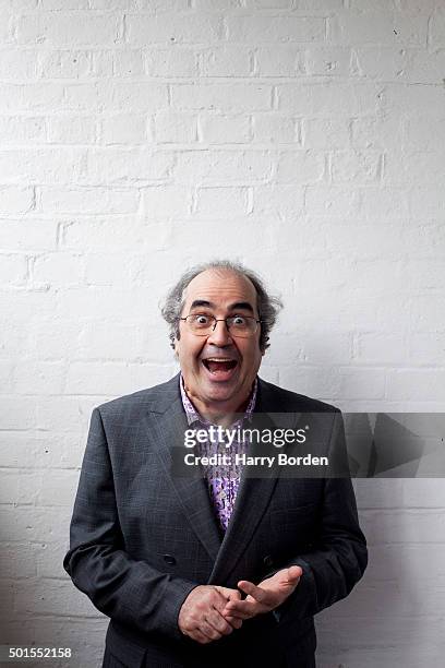 Broadcaster Danny Baker is photographed for on July 4, 2012 in London, England.