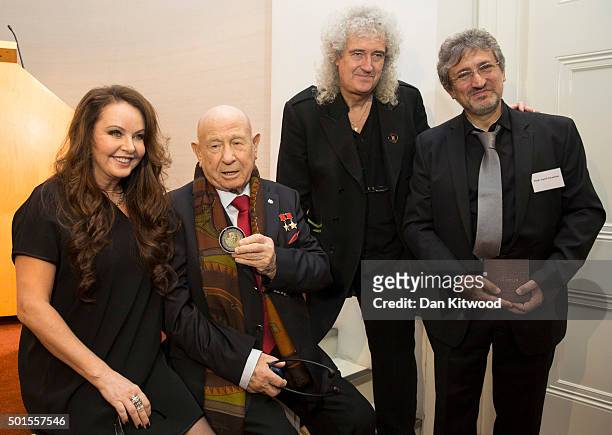 English classical crossover soprano, actress, songwriter and dancer Sarah Brightman, Commander of the Cosmonauts team Alexi Leonov, former Queen...