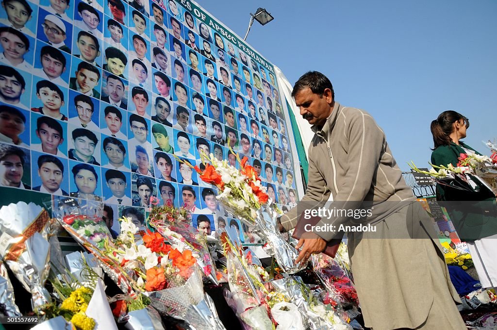 First anniversary of school attack in Peshawar
