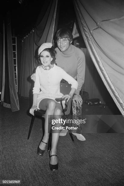 American singer-songwriters Bobbie Gentry and Joe South , 13th May 1969.