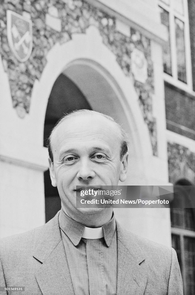 David R Hope David Hope, Bishop of Wakefield posed at a Church of England Synod ...