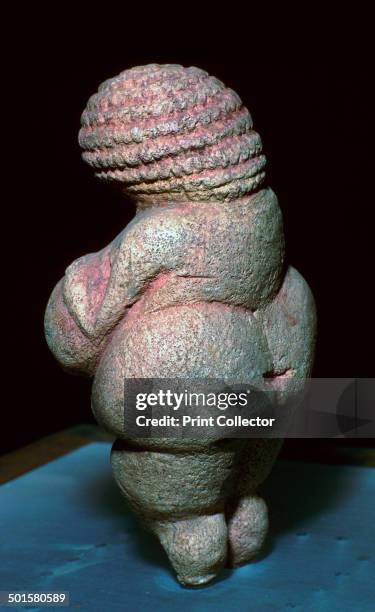 Willendorf Venus, a paleolithic mother-goddess figure, 23rd century BC.
