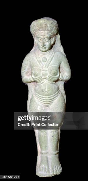 Terracotta statuette of Astarte/Ishtar from Susa, from the Louvre's collection.