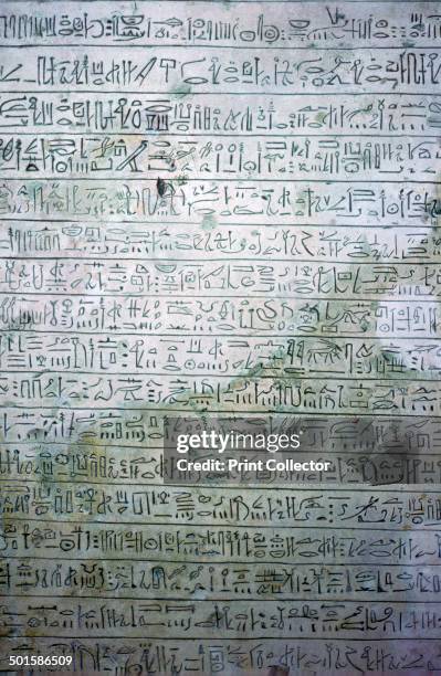 Hieratic Script Example Hieratic Script Photos and Premium High Res Pictures - Getty Images