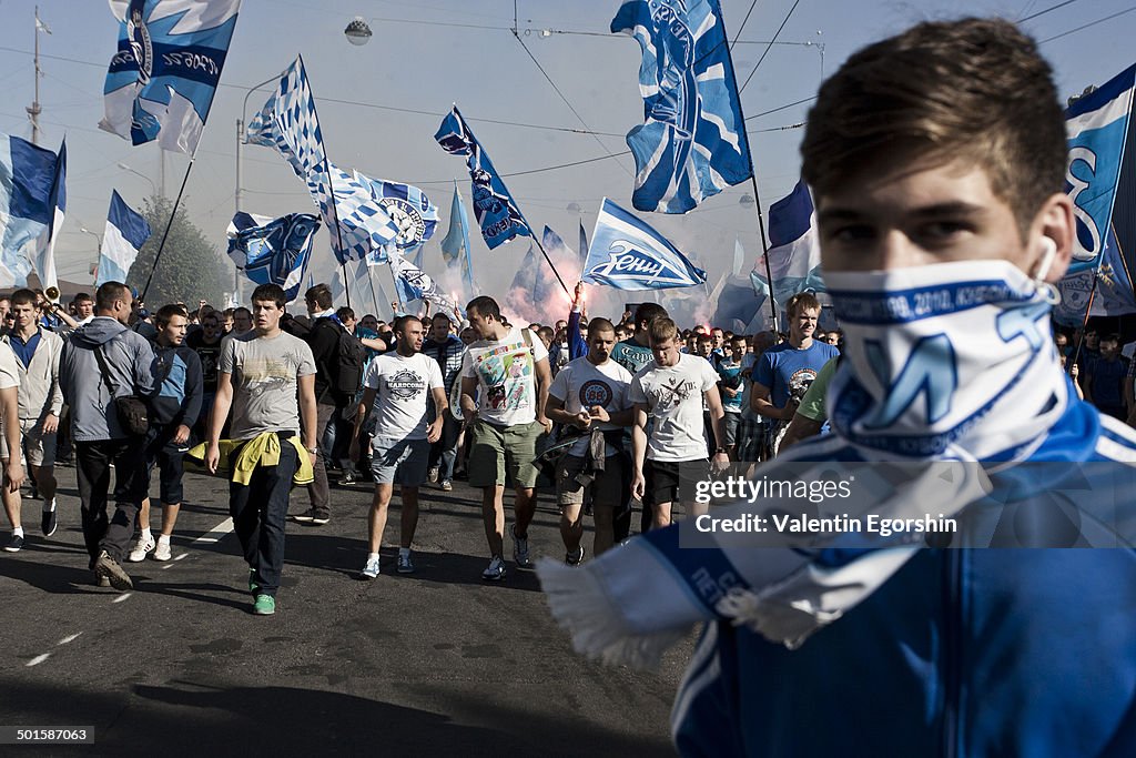 Fans of FC Zenit