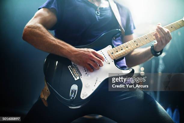 making music for the fans - pop musician stock pictures, royalty-free photos & images