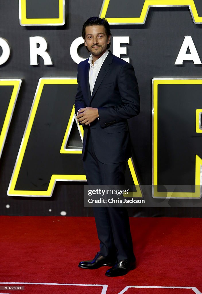 "Star Wars: The Force Awakens" - European Film Premiere - Red Carpet Arrivals