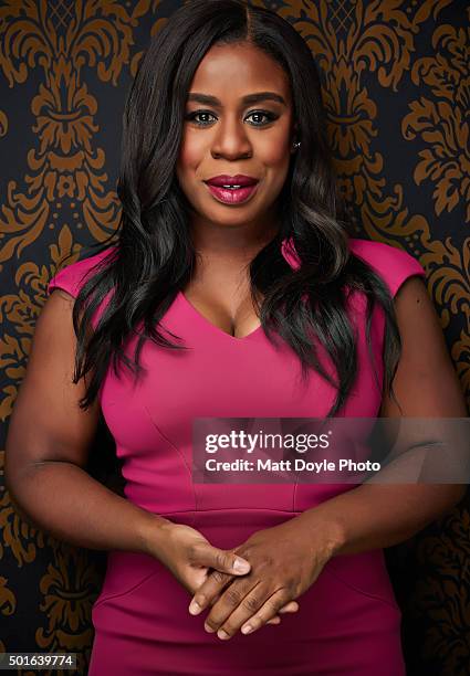 Actress Uzo Aduba is photographed for SAG Foundation on December 7 in New York City. Credit must read: Matt Doyle/SAG/Contour by Getty Images