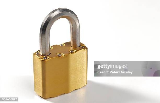 locked up padlock - padlock stock pictures, royalty-free photos & images
