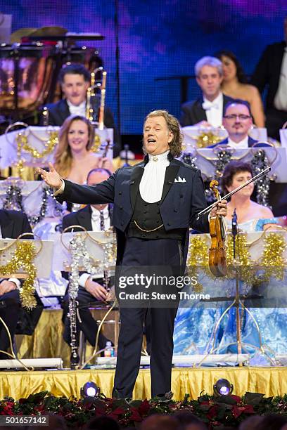 Andre Rieu England 69 Andre Rieu Performs At Genting Arena In Birmingham Stock Photos ...