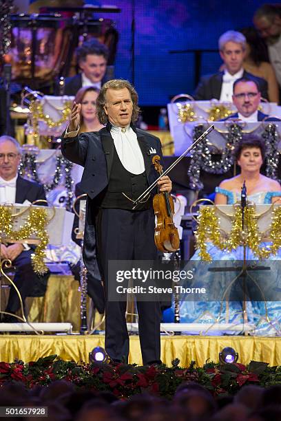 Andre Rieu England 69 Andre Rieu Performs At Genting Arena In Birmingham Stock Photos ...