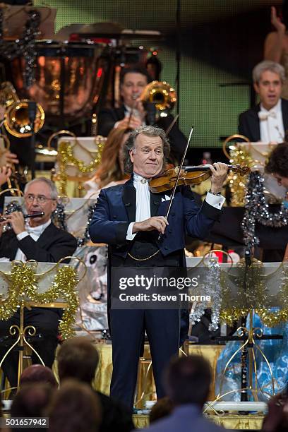 Andre Rieu England 69 Andre Rieu Performs At Genting Arena In Birmingham Stock Photos ...