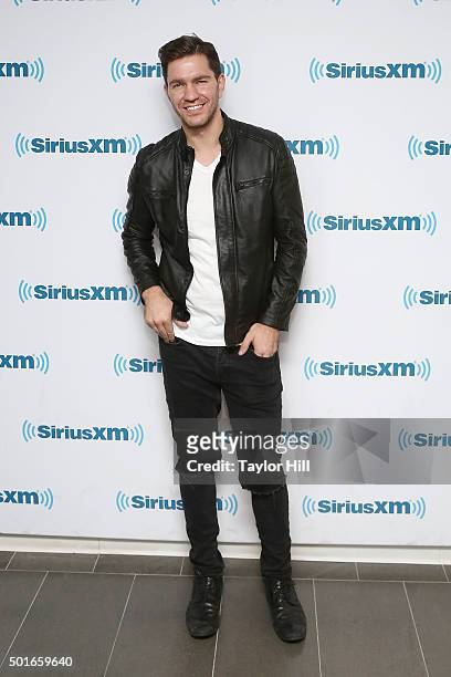 Musician Andy Grammer visits the SiriusXM Studios on December 16, 2015 in New York City.