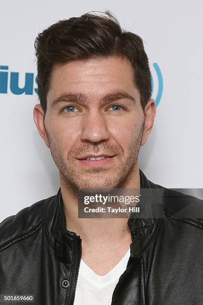 Musician Andy Grammer visits the SiriusXM Studios on December 16, 2015 in New York City.