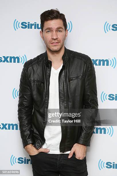 Musician Andy Grammer visits the SiriusXM Studios on December 16, 2015 in New York City.