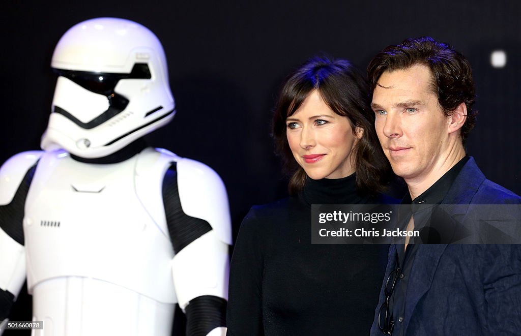 "Star Wars: The Force Awakens" - European Film Premiere - Red Carpet Arrivals